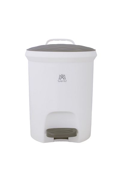 Generic 10L Plastic Pedal Bin