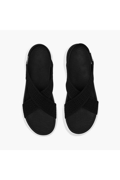 Kappa Women's Textured Slip-On Criss Cross Sandals