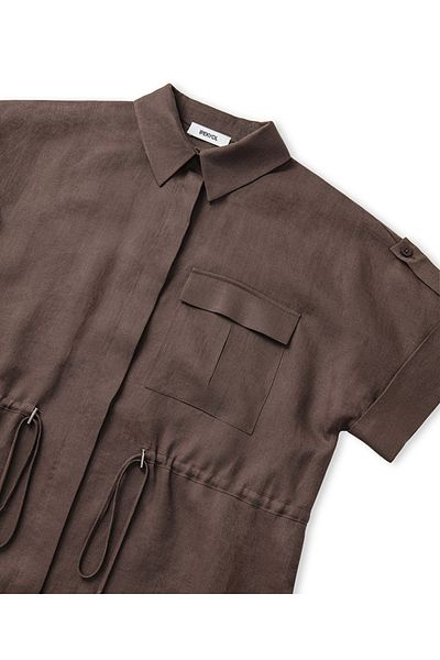 İpekyol Adjustable Waist Linen Shirt