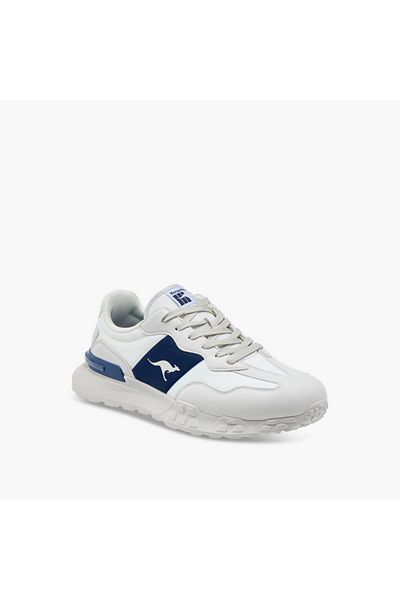Kangaroos Men's Logo Detail Sports Shoes with Lace-Up Closure