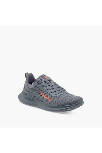 Kappa Men's Textured Lace-Up Sports Shoes - 21YM112