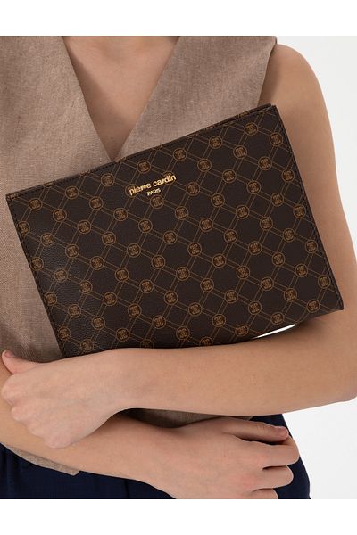 Pierre Cardin Brown Crossbody Bag 50306920 -Vr029