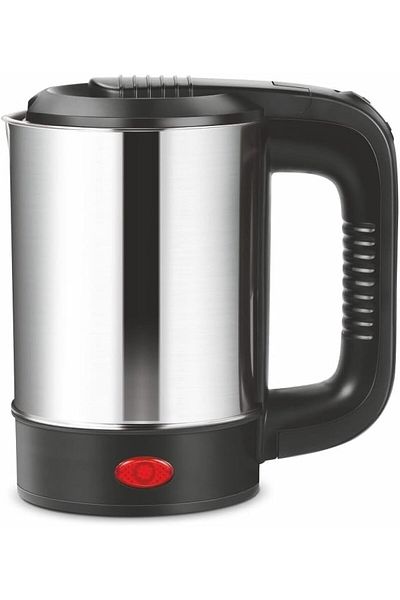 COOYA Portable Mini Electric Water Kettle for Travel, 500ml, 600W, Automatic Shut-Off, Stainless Steel