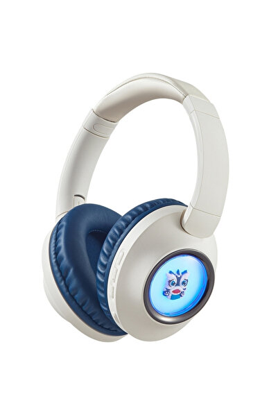 Xo Bluetooth Over-ear Headphones BE43 Lion with LED, blue - blue