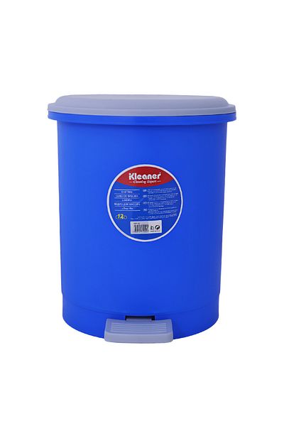 Genrics 12L Plastic Pedal Bin