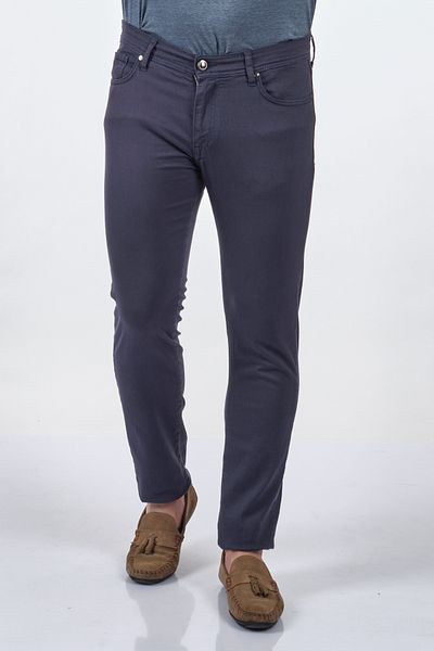 Ecer Ανδρικό παντελόνι Navy Blue 10700310