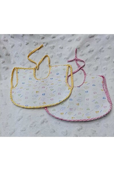 BERKAY سندان مريلة أطفال قطن 25×30 سم 2 قطعة