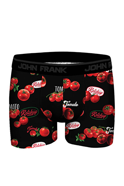 John Frank DİJİTAL BASKILI MODAL BOXER ÇOK RENKLİ
