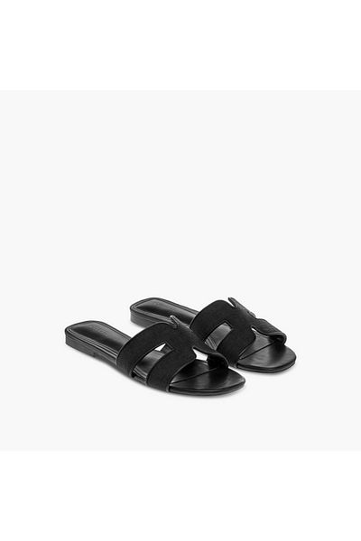 Celeste Women's Textured Slip-On Flat Sandals - J06007-001-25C
