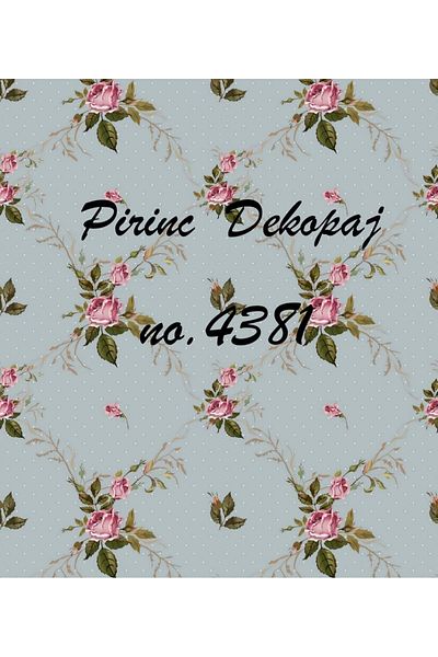 LİNEART Lineart Brass Decopage 4381