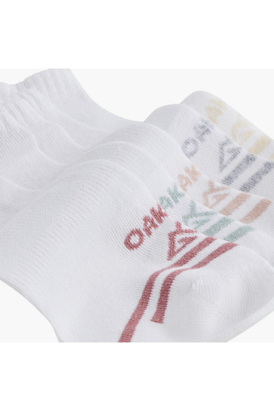 Oaklan by Shoexpress Logo Print Ankle Length Socks - Set of 5
