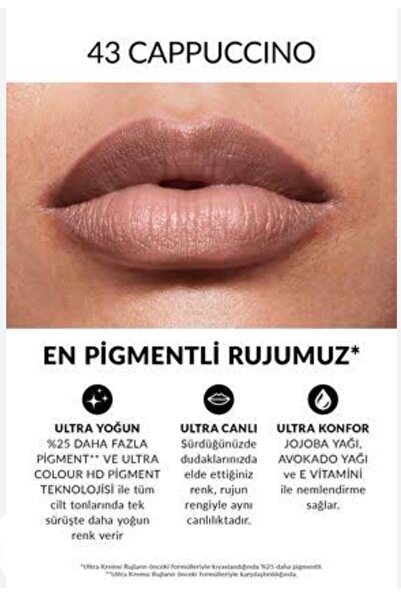 AVON Ultra Kremsi Ruj