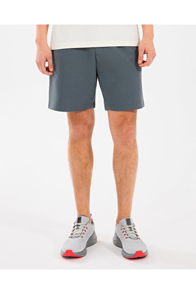SKECHERS M Essential Sweatshort Erkek Gri Şort S2510064-003
