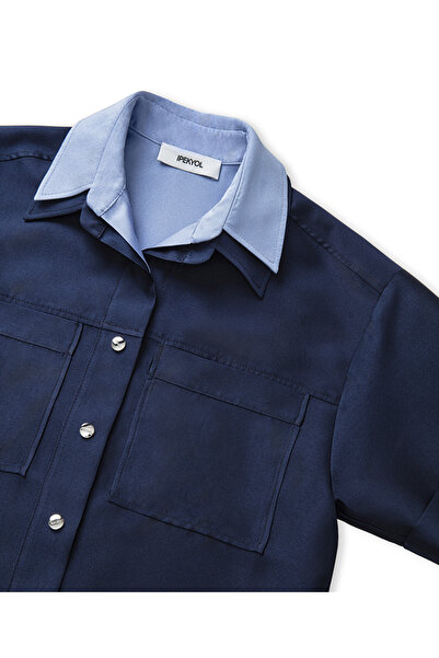 İpekyol Παλτό πουκάμισου εμφάνισης διπλού κομματιού