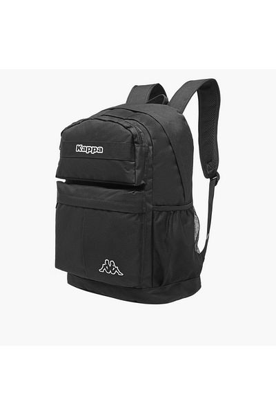 Kappa Solid Backpack with Adjustable Straps and Zip Closure