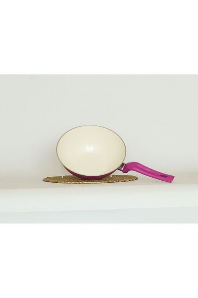 Bonera 24 cm Fuchsia Wok Pan