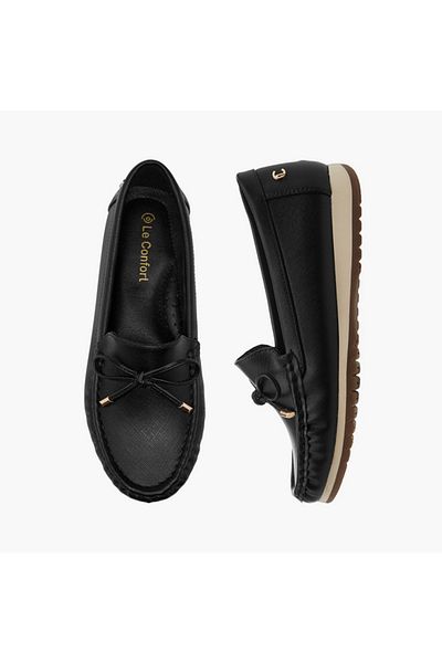 Le Confort Le Confort Bow Detail Slip-On Moccasins