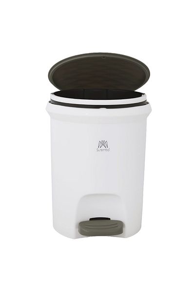 Generic 10L Plastic Pedal Bin