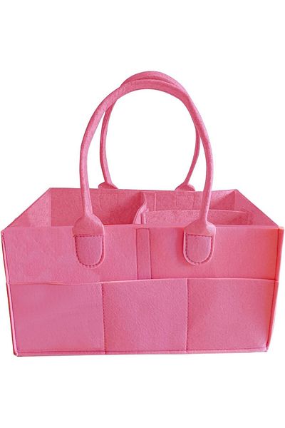 Anturebay Anturebay organizer bag, felt, pink, 35.3 x 23 x 17.8 cm