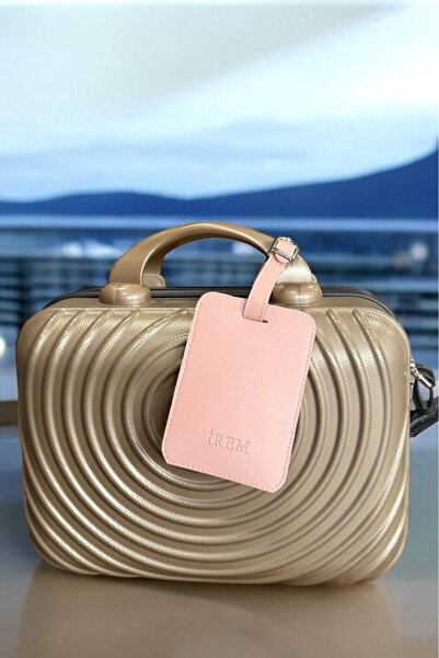 BAHELS Pembe Kişiselleştirebilinir Valiz Kartlık