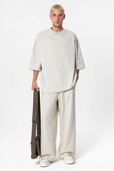 VAMOSCLO Σούπερ Υπερμεγέθη Βασικό Σετ Φόρμας-Γκρι πάγου