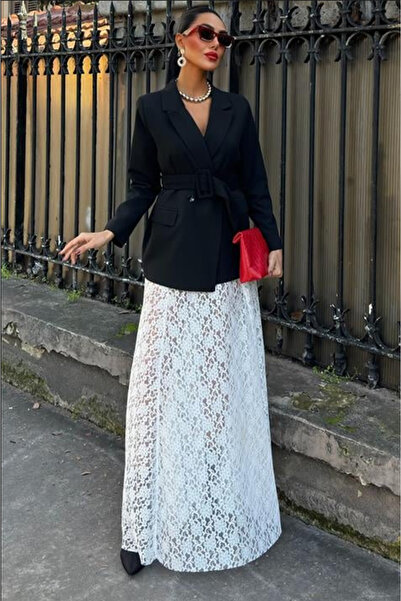 scyllastore Φούστα Maxi Lace