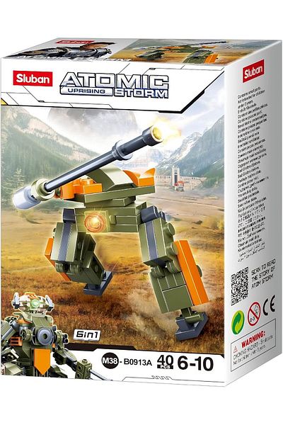 Sluban ATOMIC STORM(Uprising)-Galaxy Eagle 40pc (M38-B0913A (6004676)