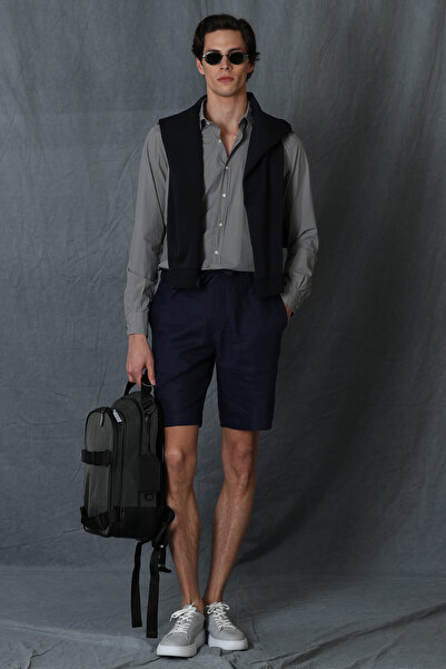 Lufian Minimalist Erkek Gömlek - Uzun Kol - Regular Fit - Günlük/İş