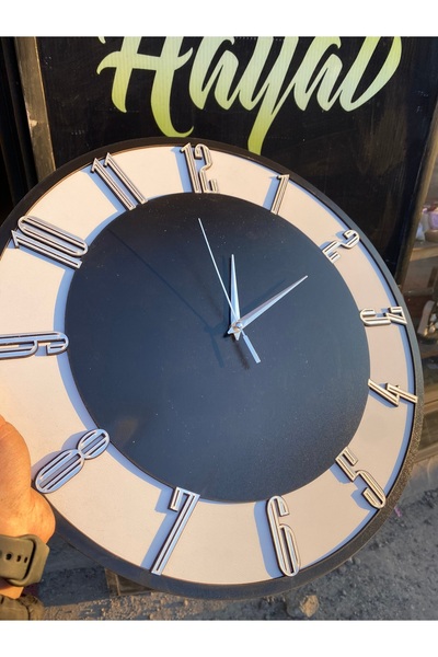 Nixar Desing Decorative Wooden Wall Clock, Living Room Clock, Kitchen Clock, ...