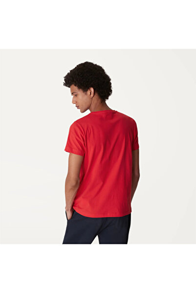 K-Way Red unisex t-shirt Le Vrai Edouard K-Way