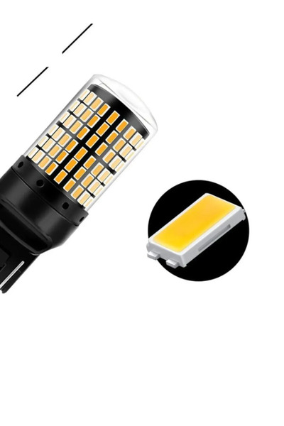 Extra Marketing P21w 144 Led Ultra Parlak Tek Duy Beyaz Geri Vites Park Ampulü Oto LED Aydınlatma (2’li Set)