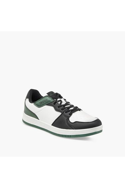 Kappa Men's Panelled Lace-Up Sports Shoes - SHO23AA021M