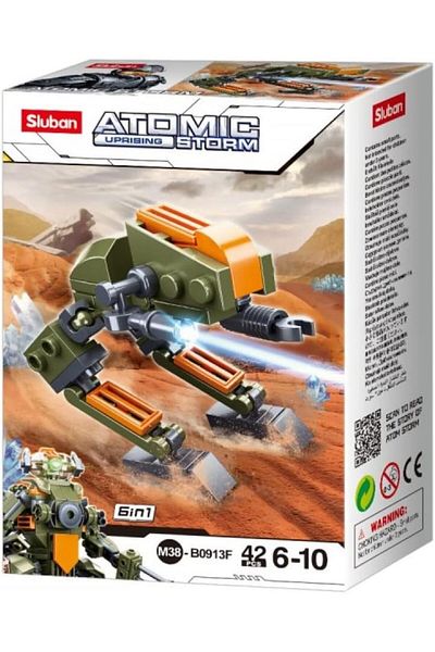 Sluban ATOMIC STORM(Uprising)-General Robot 42p(M38-B0913F (6004681)