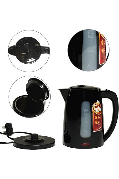 COOYA Cordless Kettle,Auto Shutoff,Boil Dry Protection,Water Gauge,Light Indicator,1.7 L