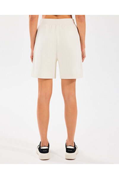 SKECHERS W Essential 5 Inch Sweatshort Kadın Off White Şort S2510035-102