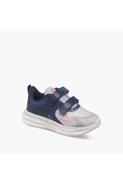 Kappa Boys' Pull Tab Detail Sports Shoes with Hook and Loop Closure