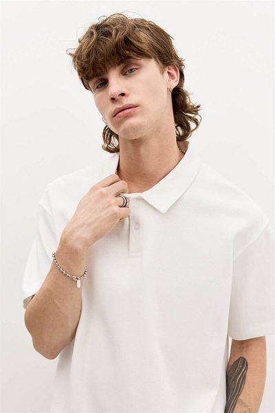 Pull & Bear Short sleeve polo shirt