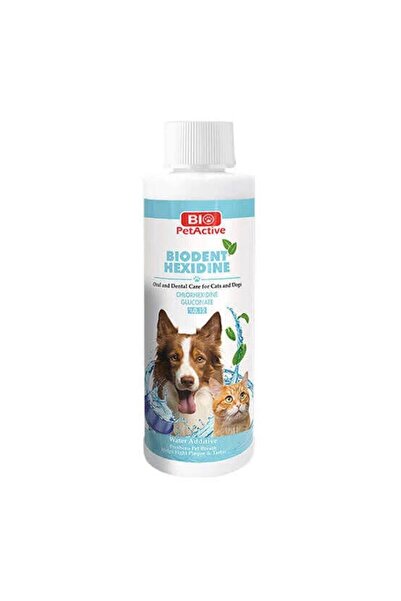 Bio PetActive Biodent Hexidine Kedi Ve Köpek Ağız Ve Diş Bakım Solüsyonu 250 ml