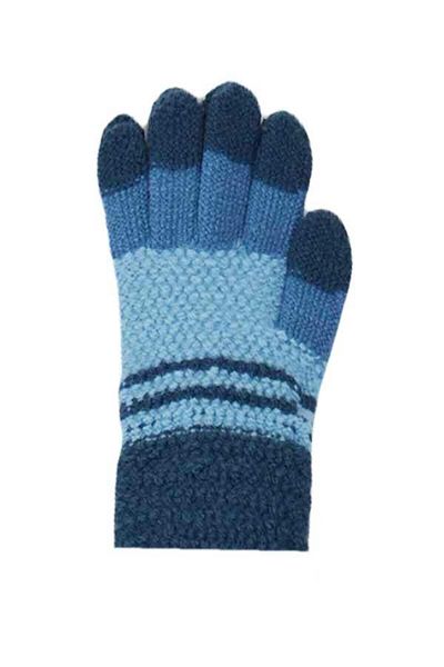 Kitti Boy's Two Colors Ektra Soft Texture Knitted Gloves (P-K2220-08)