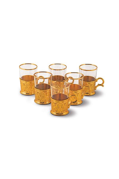 Sena Gilded Large Tea Set for 6 People (166-K)