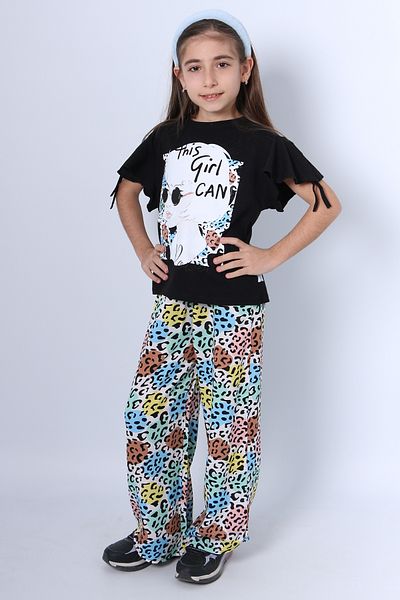 HÇM Two-Piece Set with Raincoat for Girls - B22
