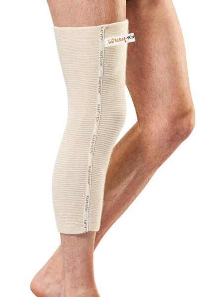 Alsafyün وشاح تريكو للجنسين من سافي يو، واقي ركبة طويل صحي (U-769)