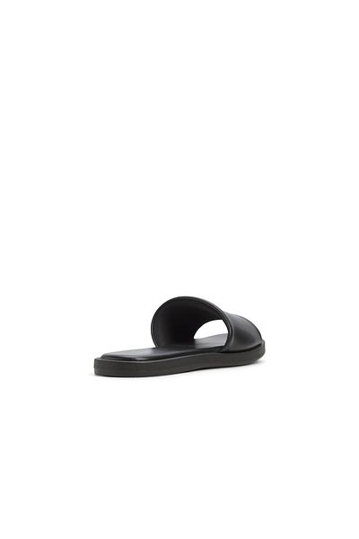 Call it Spring Black Kawai Flat Sandals For Women