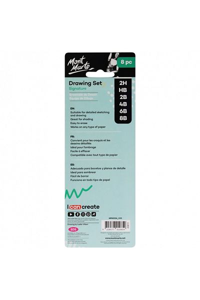 Mont Marte Drawing set 8pc mpn0026