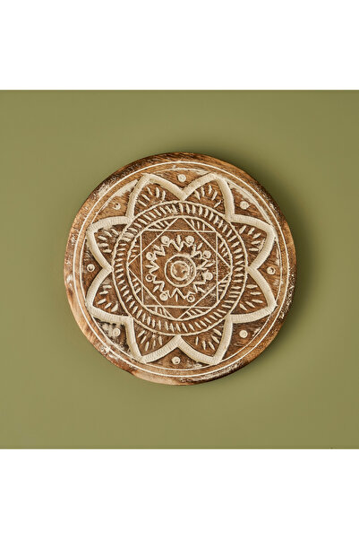 Bella Maison Arlo Mango Tree Wall Ornament Natural (20X20X1,8 cm)