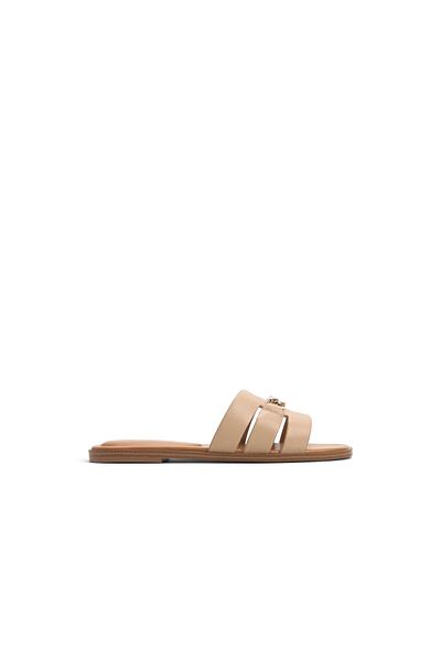 Call it Spring Medium Beige Serinna Flat Sandals For Women