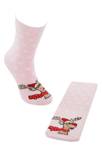 DoDe Flora Παιδική βαμβακερή εσωτερική πετσέτα πουά με μοτίβο υποδοχή Πρωτοχρονιάτικη κάλτσα