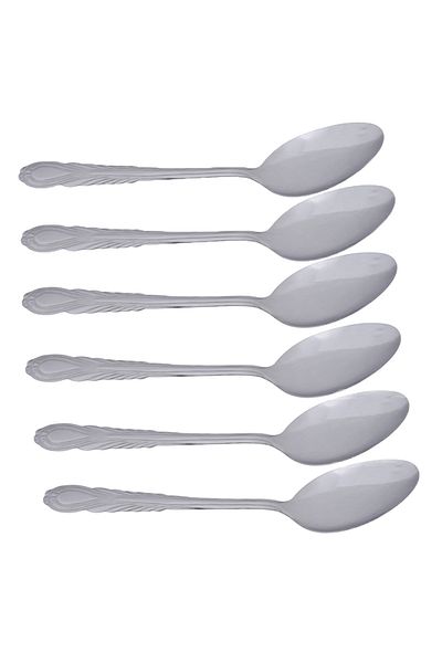 Generic ملاعق طعام من الاستانلس ستيل 6 قطع