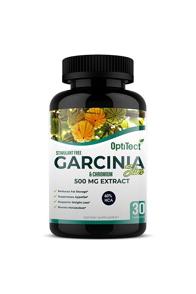 OptiTect Garcinia Cambogia, 500 mg, 30 Capsules, Help Reduce Appetite
