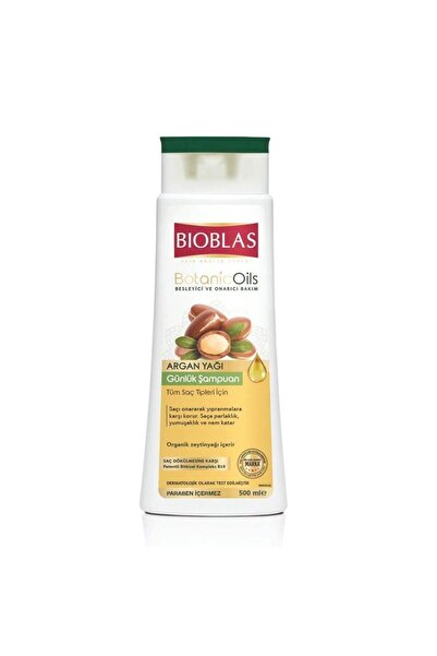 Bioblas Botanic Oils Argan Yağlı Günlük Şampuan 500 ml